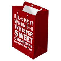 Moderne Kerstmis Rood & Witte Cadeautas | Zoete Ke