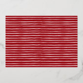 Moderne Kerstmis Script Simpele Foto Folie Feestdagenkaart (Achterkant)