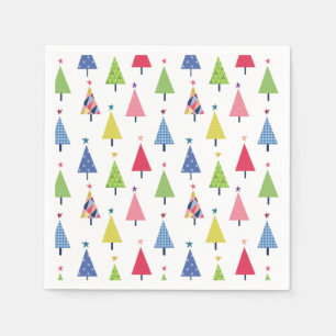 Moderne Kerstmis Servet