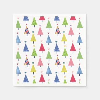 Moderne Kerstmis Servet