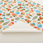 Moderne kerstmis sherpa deken (3/4)