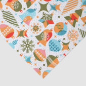 Moderne Kerstmis Tissuepapier (Detail)