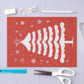 Moderne Kerstmis Tissuepapier (Craft)