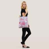 Moderne Kerstmis Tote Bag (Op model)