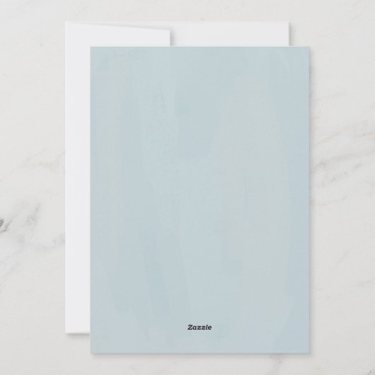 Moderne Kerstmiskleurige Kerstkaart (Achterkant)