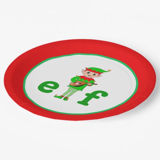 Moderne kerstmusical Elf Papieren Bordje (Gekanteld)