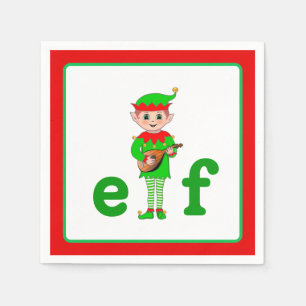 Moderne kerstmusical Elf Servet