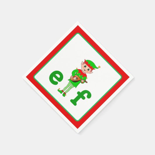 Moderne kerstmusical Elf Servet (Hoek)