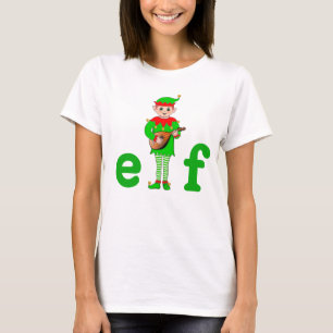 Moderne Kerstmusical Elf T-shirt