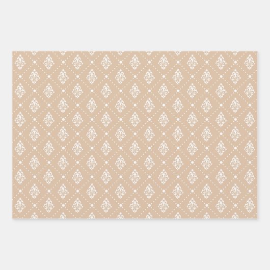 Moderne kerstpapier met rode cadeautjes voor cadea inpakpapier vel (Voorkant 2)