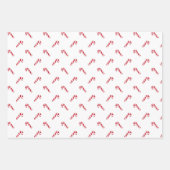 Moderne kerstpapier met rode cadeautjes voor cadea inpakpapier vel (Voorkant)