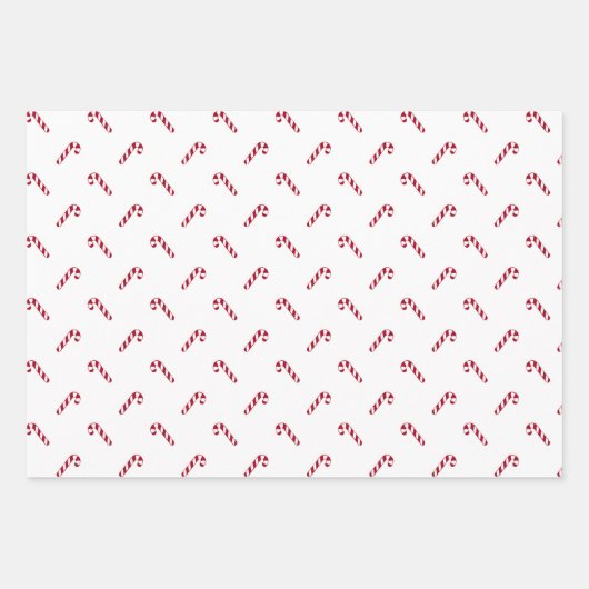 Moderne kerstpapier met rode cadeautjes voor cadea inpakpapier vel (Voorkant)