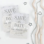 Moderne kerstpartij sparen de aankondiging van de