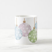 Moderne kerstpasta-Ornamenten met sterren Koffiemok (Center)