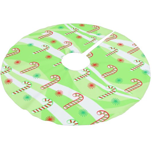 Moderne kerstsnoeprietontwerp kerstboom rok (Gekanteld)