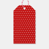 Moderne kersttypografie, aangepast cadeau Label Cadeaulabel (Achterkant)