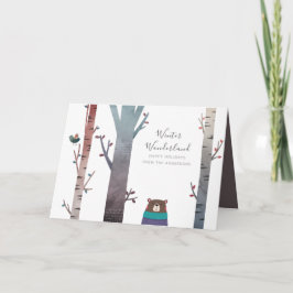 Moderne Kerstvakantie Winter Wonderland op Maat Kaart