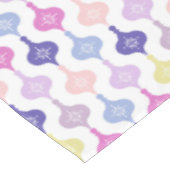 Moderne kerstversiering tafelkleed (Gekanteld)