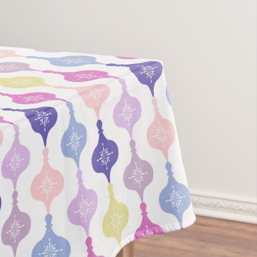 Moderne kerstversiering tafelkleed (Voorbeeld)