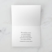 Moderne kerstversieringen met rood en groene pine feestdagen kaart (Binnen)