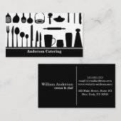 Moderne keuken Catering Visitekaartje (Voorkant / Achterkant)