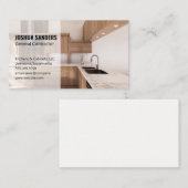 moderne keuken | meubelmakerij | Binnenland Visitekaartje (Voorkant / Achterkant)