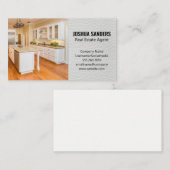 moderne keuken | Onroerend goed Visitekaartje (Voorkant / Achterkant)