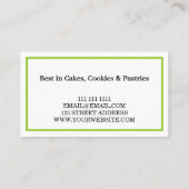 Moderne Keuken Whisky Bakkerij Visitekaartje (Achterkant)