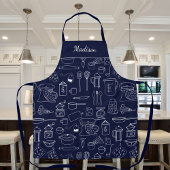 Moderne keukengerei Schattigee Doodle Schort