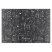 Moderne  keukengerei Schattigee Doodle Snijplank (Voorkant)