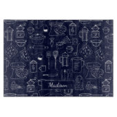 Moderne  keukengerei Schattigee Doodle Snijplank (Voorkant)