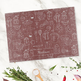 Moderne keukengerei Schattigee Doodle Snijplank