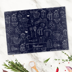 Moderne  keukengerei Schattigee Doodle Snijplank