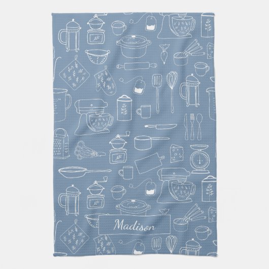 Moderne  keukengerei Schattigee Doodle Theedoek (Verticaal)