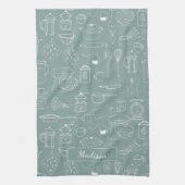 Moderne keukengerei Schattigee Doodle Theedoek (Verticaal)