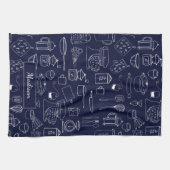 Moderne  keukengerei Schattigee Doodle Theedoek (Horizontaal)