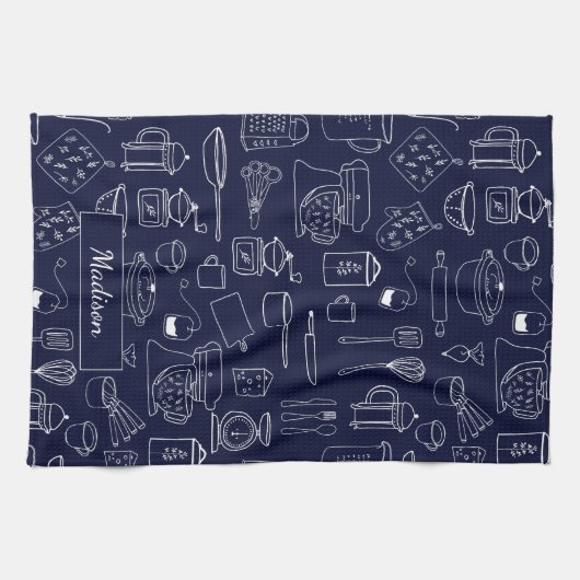 Moderne  keukengerei Schattigee Doodle Theedoek (Horizontaal)