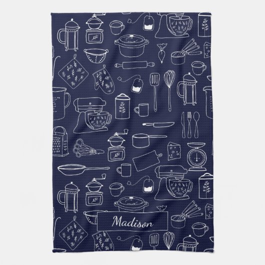 Moderne  keukengerei Schattigee Doodle Theedoek (Verticaal)