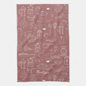 Moderne  keukengerei Schattigee Doodle Theedoek (Verticaal)