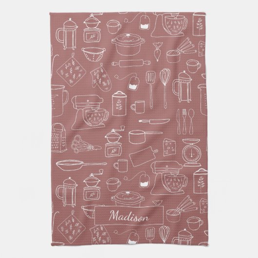 Moderne  keukengerei Schattigee Doodle Theedoek (Verticaal)