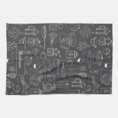 Moderne  keukengerei Schattigee Doodle Theedoek (Horizontaal)