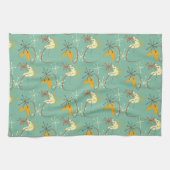 Moderne keukenhanddoek uit het midden van de eeuw  (Horizontaal)