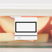 Moderne keukenkeukenliefhebbers vullen in labels (Aangebracht)