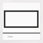 Moderne keukenkeukenliefhebbers vullen in labels (Design 1)