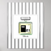 Moderne keulen parfumefles voor mannen, speciaal a poster (Voorkant)