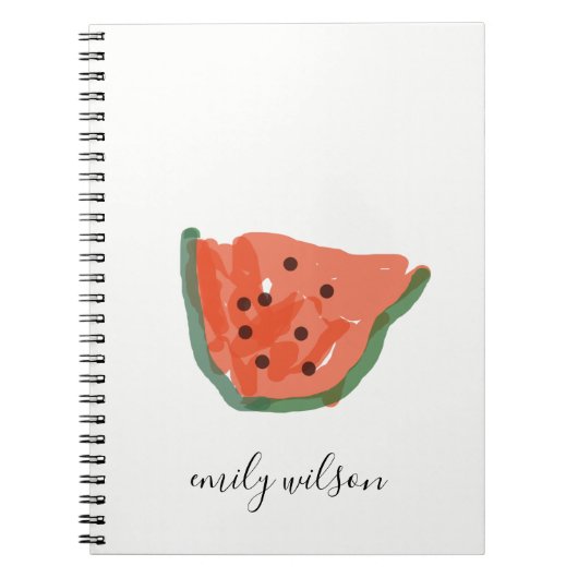 Moderne Kinder leraar handleiding watermeloen Notitieboek (Voorkant)