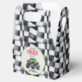 Moderne Kinder Monster Vrachtwagen Verjaardagsfees Bedankdoosjes (Geopend)