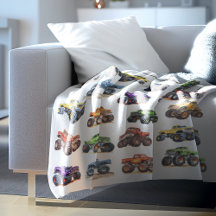 Moderne Kinder monstertrucks