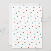 Moderne Kinderen Bowling Feest Verjaardagsfeest Kaart (Achterkant)