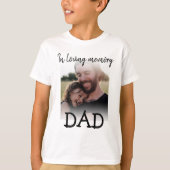 Moderne | Kinderen | T-shirt met fotoherdenking (Voorkant)
